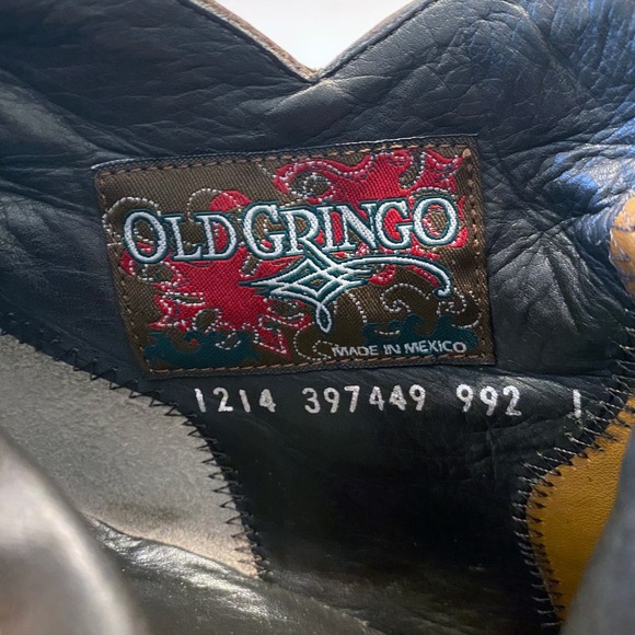 Old Gringo Women's Mini Belinda 7"‎ Ankle Boots Size 7 B Brown Bootie Cowboy - Picture 16 of 16